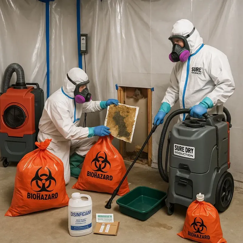 Contaminated Water Handling Protocols process in Manassas, VA
