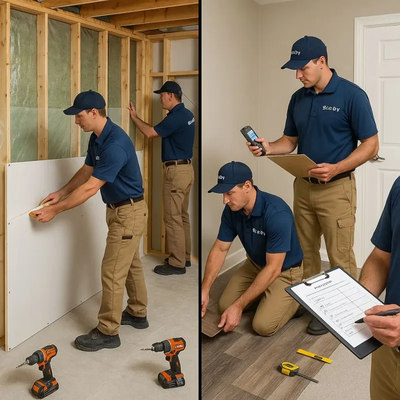 Repairs and Reconstruction process in Manassas, VA